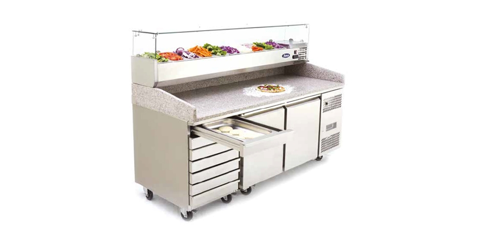 Heavy Duty Food Prep and Pizza Counters