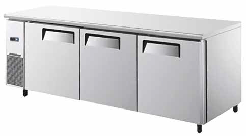 Triple Door Counter Freezer