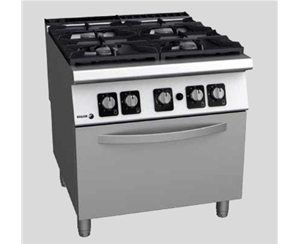 Gas cookers with oven