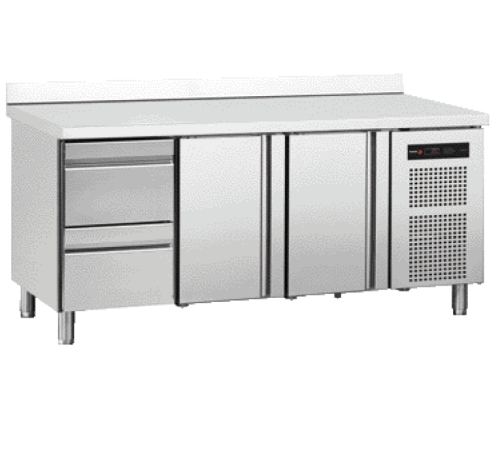 GN series counter fridge with drawers P type